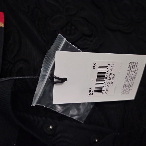 Coach Rose Lace Sweater dress - Picture 2 of 3